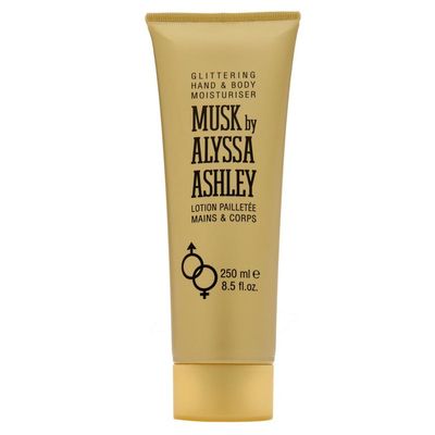 Alyssa Ashley Musk glitter lotion