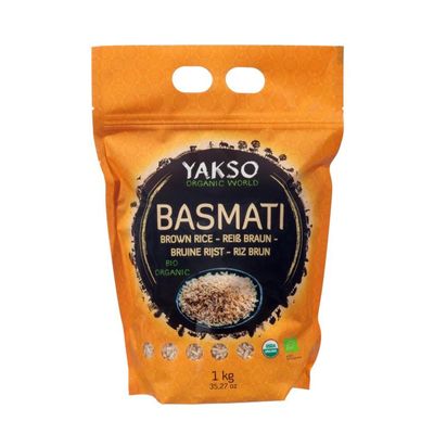 Yakso Basmati rijst bruin