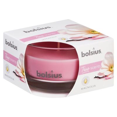 Bolsius Geurglas 80/50 true scents magnolia