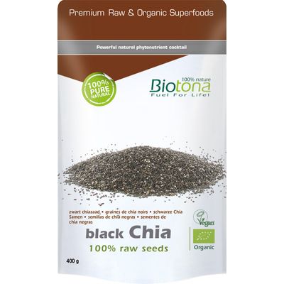 Biotona Black chia raw seeds bio