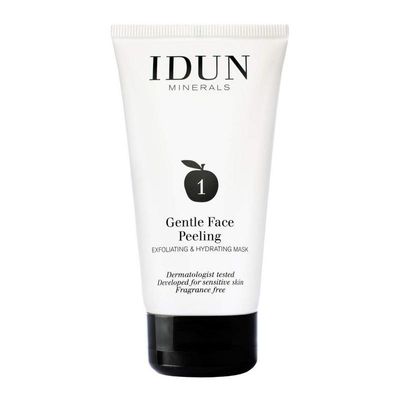 Idun Minerals Skincare gentle face peeling