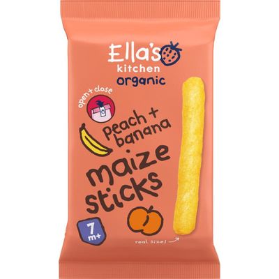 Ella's Kitchen Maize sticks peach banana 7+ maanden