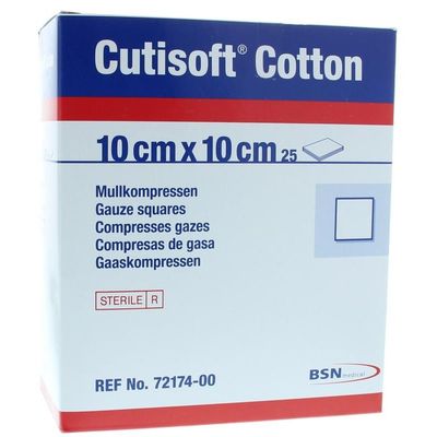 Cutisoft Cotton steriel 10 x 10 cm