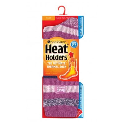 Heat Holders Fashion twist 4-8 appleby pink strips twist