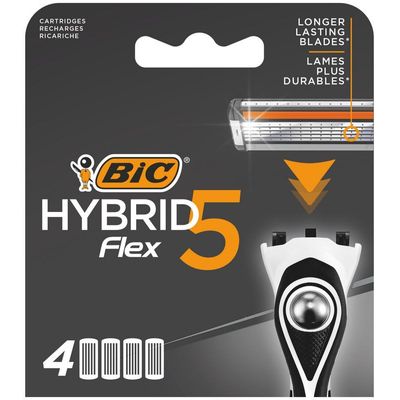 BIC Flex 5 hybrid shaver cartridges bl 4