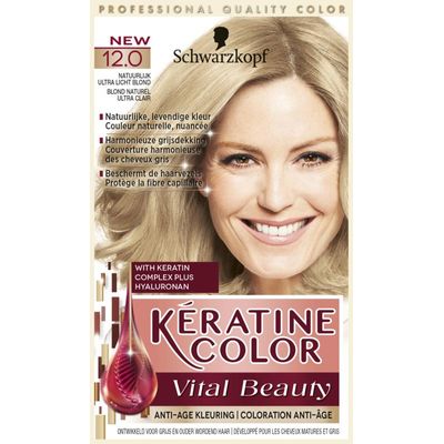 Schwarzkopf Keratine Color Haarverf 12.0 Ultra lichtblond