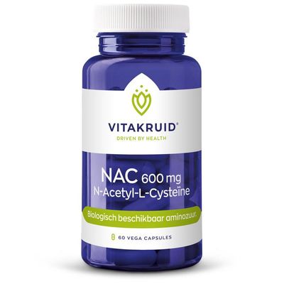 Vitakruid NAC 600 mg N-Acetyl-L-Cysteine