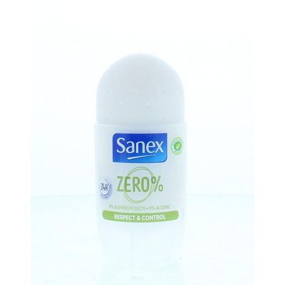 Sanex Deodorant roller zero % respect & control