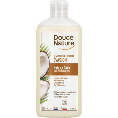 Douce Nature Douchegel & shampoo evasion kokos