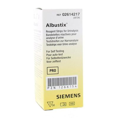 Siemens Medical Albustix teststrips