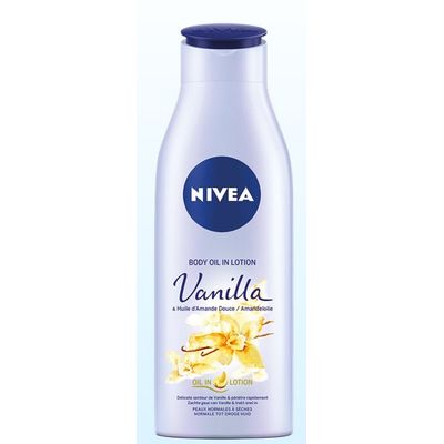 Nivea Body oil lotion vanille & amandel
