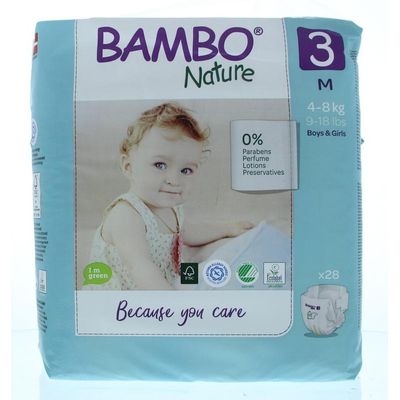 Bambo Babyluier midi 3 4-8 kg