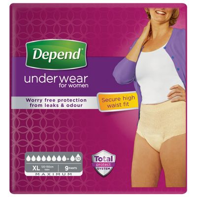 Depend Pants Voor Vrouw Maximum XL
