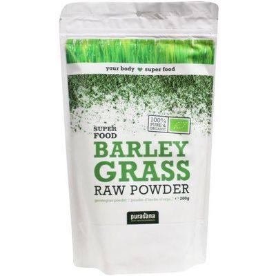 Purasana Barley Grass Powder 200 Gram Medimart Nl 3369687