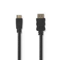 Nedis High Speed ​​HDMI™-Kabel met Ethernet | HDMI™ Connector | HDMI™ Mini-Connector | 4K@30Hz | 10