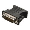 Afbeelding van Valueline DVI-Adapter DVI-I 24+5-Pins Male - VGA Female 15-Pins Zwart VLCB32900B