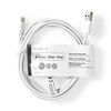 Afbeelding van Nedis USB-Kabel | USB 2.0 | Apple Lightning 8-Pins | USB-A Male | 480 Mbps | 12 W | Vernikkeld | 2.