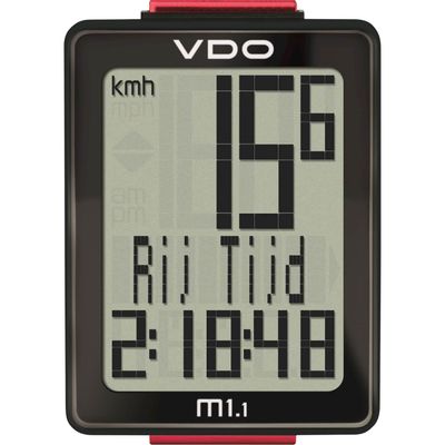 Zuidelijk hoofdkussen Toestemming VDO fietscomputer M1.1 WL draadloos Kopen? | Onderdelenhuis.nl