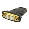 Afbeelding van Valueline High Speed HDMI met Ethernet Adapter HDMI Female - DVI-D 24+1-Pins Female Zwart VGVP34911