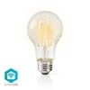 Afbeelding van Nedis SmartLife LED Filamentlamp | Wi-Fi | E27 | 500 lm | 5 W | Warm Wit | 2700 K | Glas | Android™