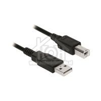 Universeel USB Kabel USB A Male - USB B Male Versie 2.0, 1.8 Meter EC2402