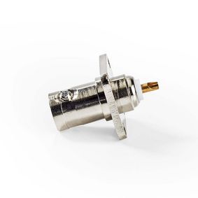 Nedis BNC-Kabelbeschermer | Recht | Female | Vernikkeld | 50 Ohm | Soldeer | Staal | Zilver | 25 St Nedis BNC-Kabelbeschermer | Recht | Female | Vernikkeld | 50 Ohm | Soldeer | Staal | Zilver | 25 St