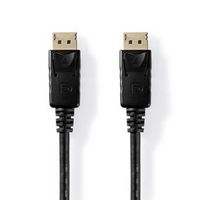 Nedis DisplayPort-Kabel | DisplayPort Male | DisplayPort Male | 8K@60Hz | Vernikkeld | 2.00 m | Ron
