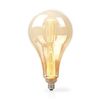 Afbeelding van Nedis LED-Filamentlamp E27 | PS165 | 3.5 W | 120 lm | 1800 K | Goudkleurig | Retrostijl | Aantal la