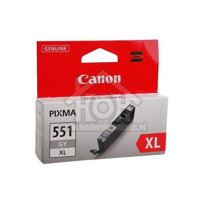Canon Inktcartridge CLI 551 XL Grey Pixma MX925, MG5450 6447B001