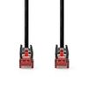 Afbeelding van Nedis CAT6-kabel | RJ45 (8P8C) Male | RJ45 (8P8C) Male | UTP | 1.00 m | Rond | PVC | Zwart | Polyba