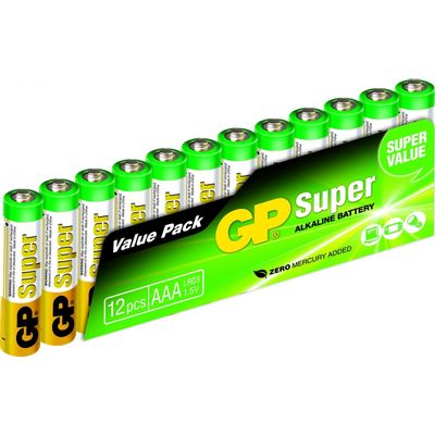 Gp super alkaline 12XAAA