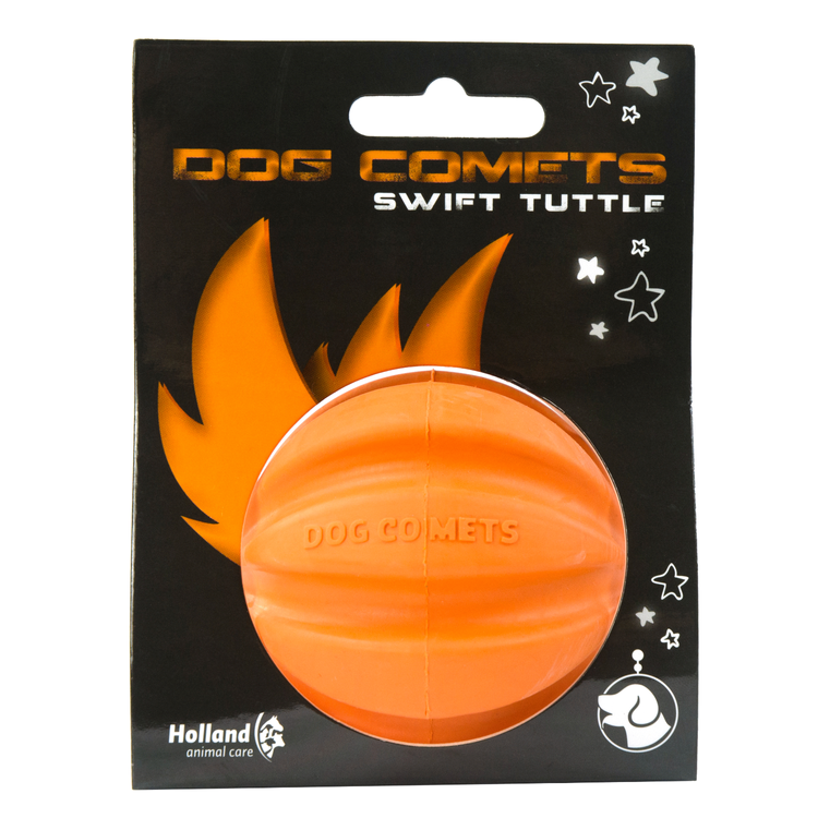 Dog Comets Dog comets ball swift tuttle oranje Foto van Dog Comets Dog comets ball swift tuttle oranje