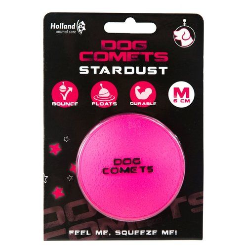 Dog Comets Dog comets ball stardust roze m Foto van Dog Comets Dog comets ball stardust roze m