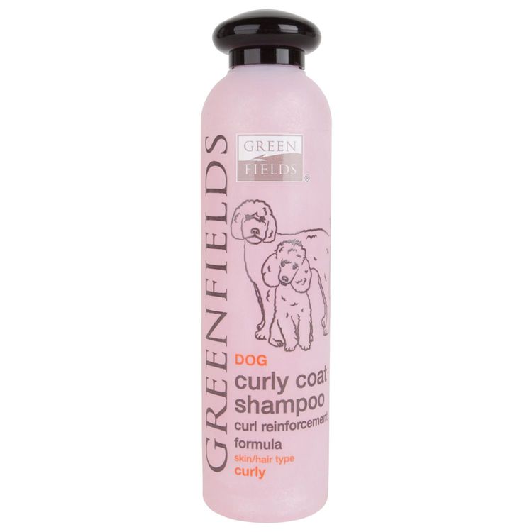 Greenfields Dog Curly Coat Shampoo Foto van Greenfields Dog Curly Coat Shampoo