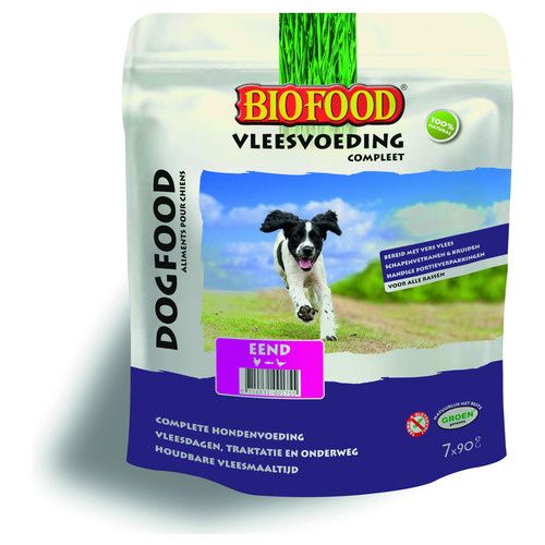 Biofood Vleesvoeding compleet Foto van Biofood Vleesvoeding compleet