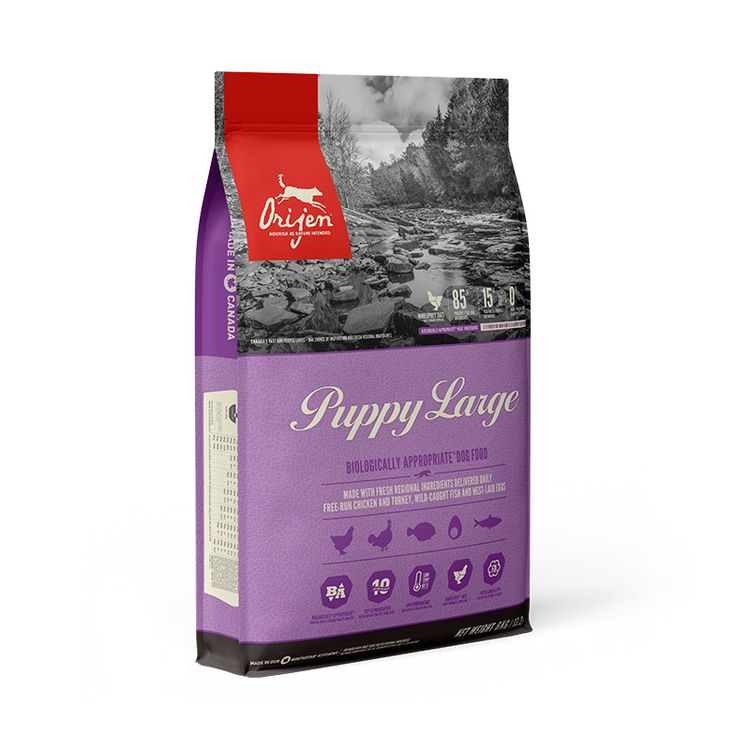 Orijen Whole Prey Puppy Large Breed 6 kg Foto van Orijen Whole Prey Puppy Large Breed 6 kg