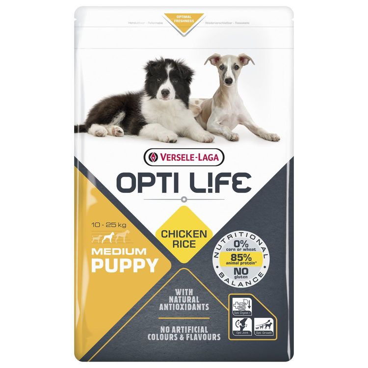 Opti Life Puppy medium Foto van Opti Life Puppy medium