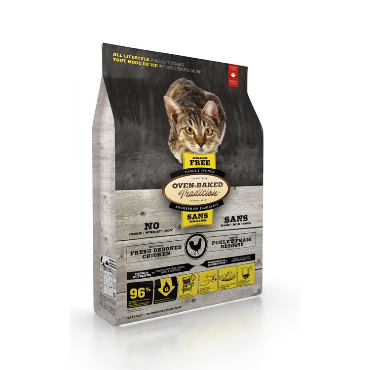 OBT Grain Free Cat Food Chicken 4.54 kg. Foto van OBT Grain Free Cat Food Chicken 4.54 kg.