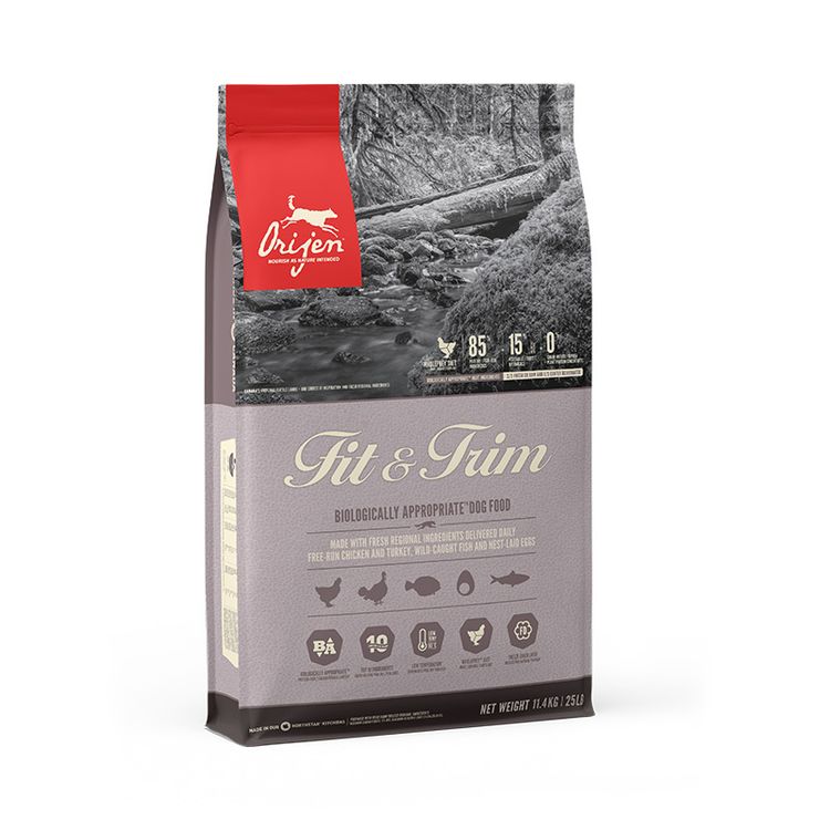 Orijen Whole Prey Fit & Trim Dog 11,4 kg Foto van Orijen Whole Prey Fit & Trim Dog 11,4 kg