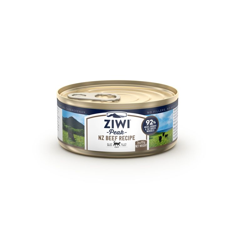 ZIWI Peak Cat Cans Beef 85 gr. Foto van ZIWI Peak Cat Cans Beef 85 gr.