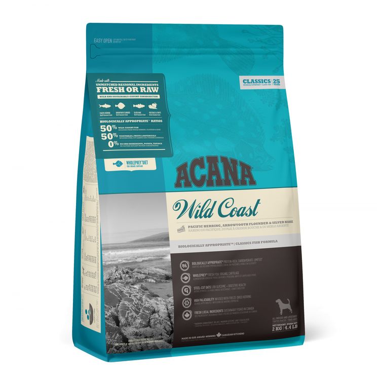 Acana CLASSICS Wild Coast 2 kg Foto van Acana CLASSICS Wild Coast 2 kg