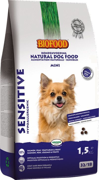 Biofood Sensitive small breed Foto van Biofood Sensitive small breed