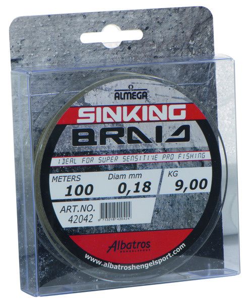 Albatros Almega Sinking Braid 18/100 Foto van Albatros Almega Sinking Braid 18/100