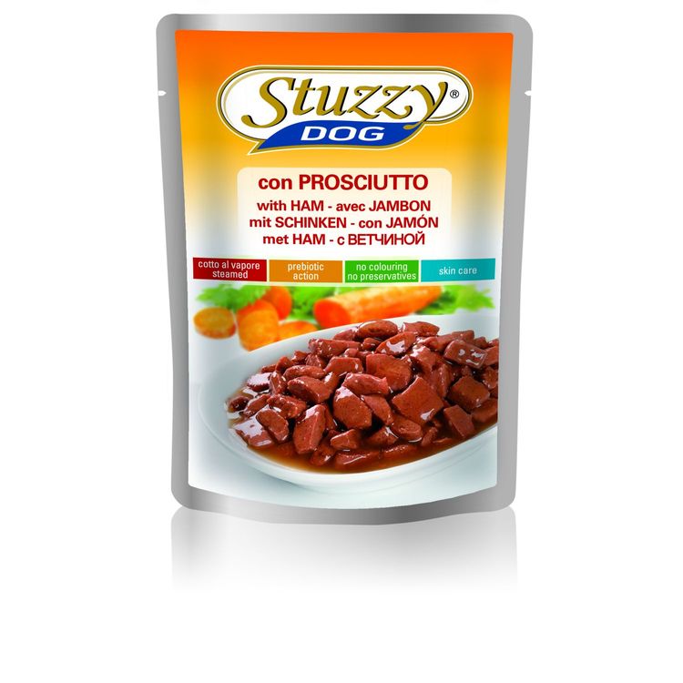 Stuzzy Pouch ham Foto van Stuzzy Pouch ham