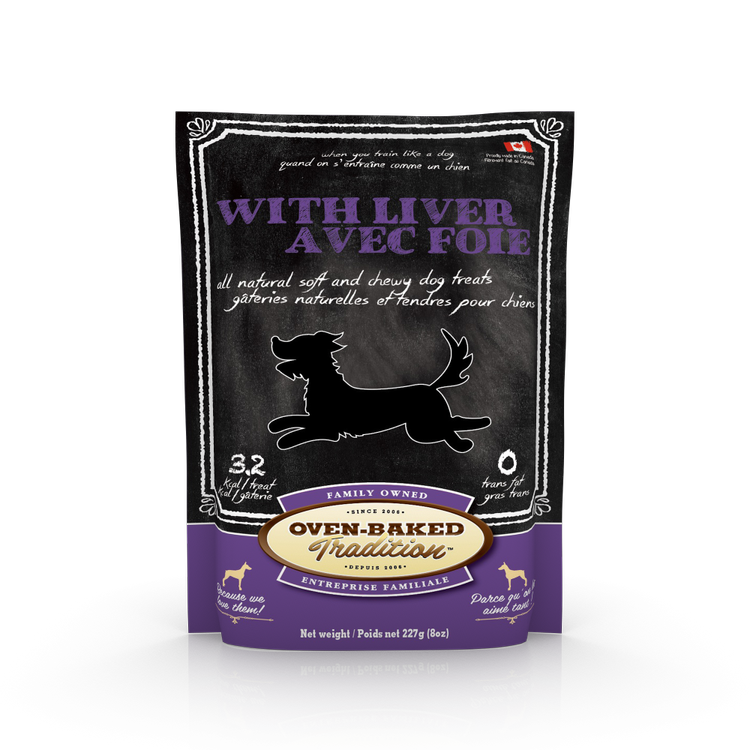 OBT Dog Treat Liver 227 gr. Foto van OBT Dog Treat Liver 227 gr.