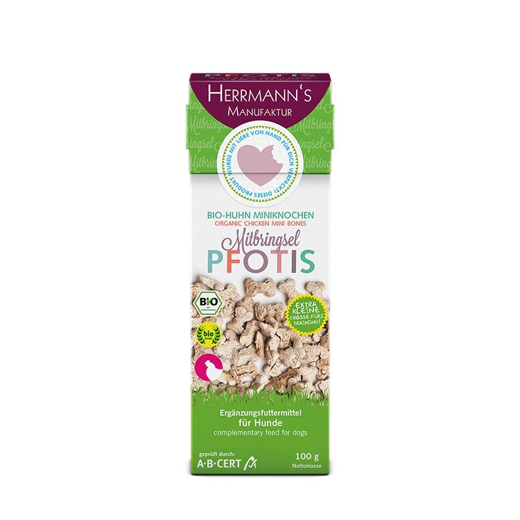 PFOTIS COOKIES Chicken 100 gr. Foto van PFOTIS COOKIES Chicken 100 gr.