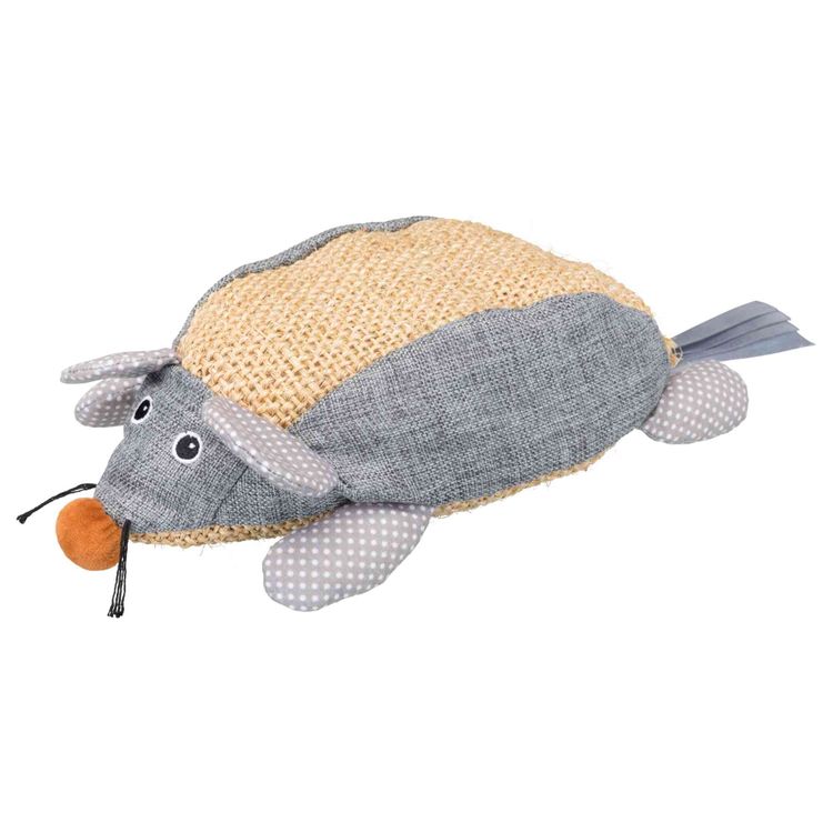 Trixie Muis XXL sisal/stof catnip Foto van Trixie Muis XXL sisal/stof catnip