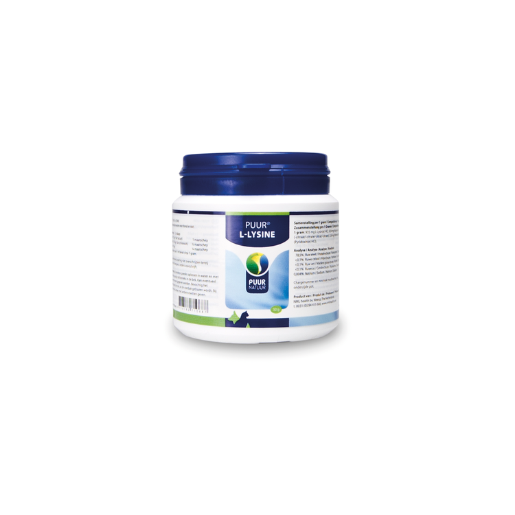 PUUR Natuur L-Lysine Foto van PUUR Natuur L-Lysine