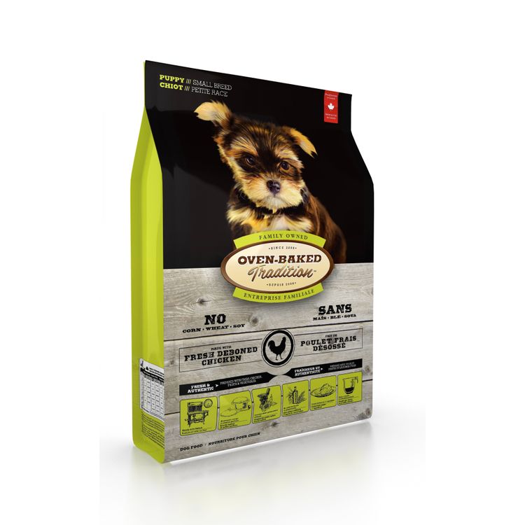 OBT Dog Food Puppy Small Breed 1 kg. Foto van OBT Dog Food Puppy Small Breed 1 kg.