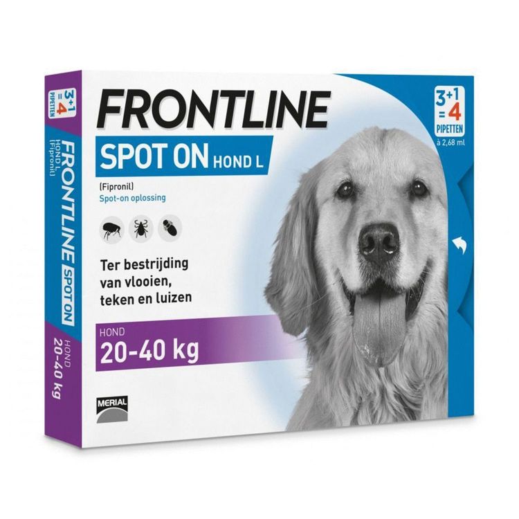Frontline Spot on 3 large hond Foto van Frontline Spot on 3 large hond